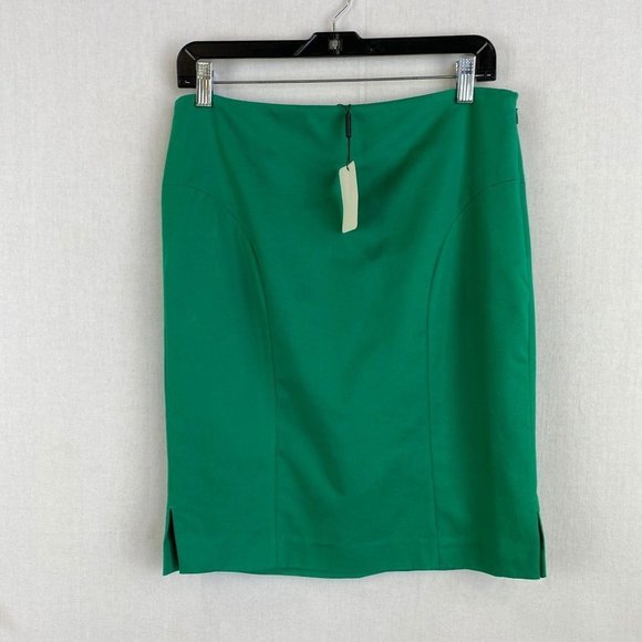 CALVIN KLEIN Kelly Green Skirt NWT - Picture 1 of 8